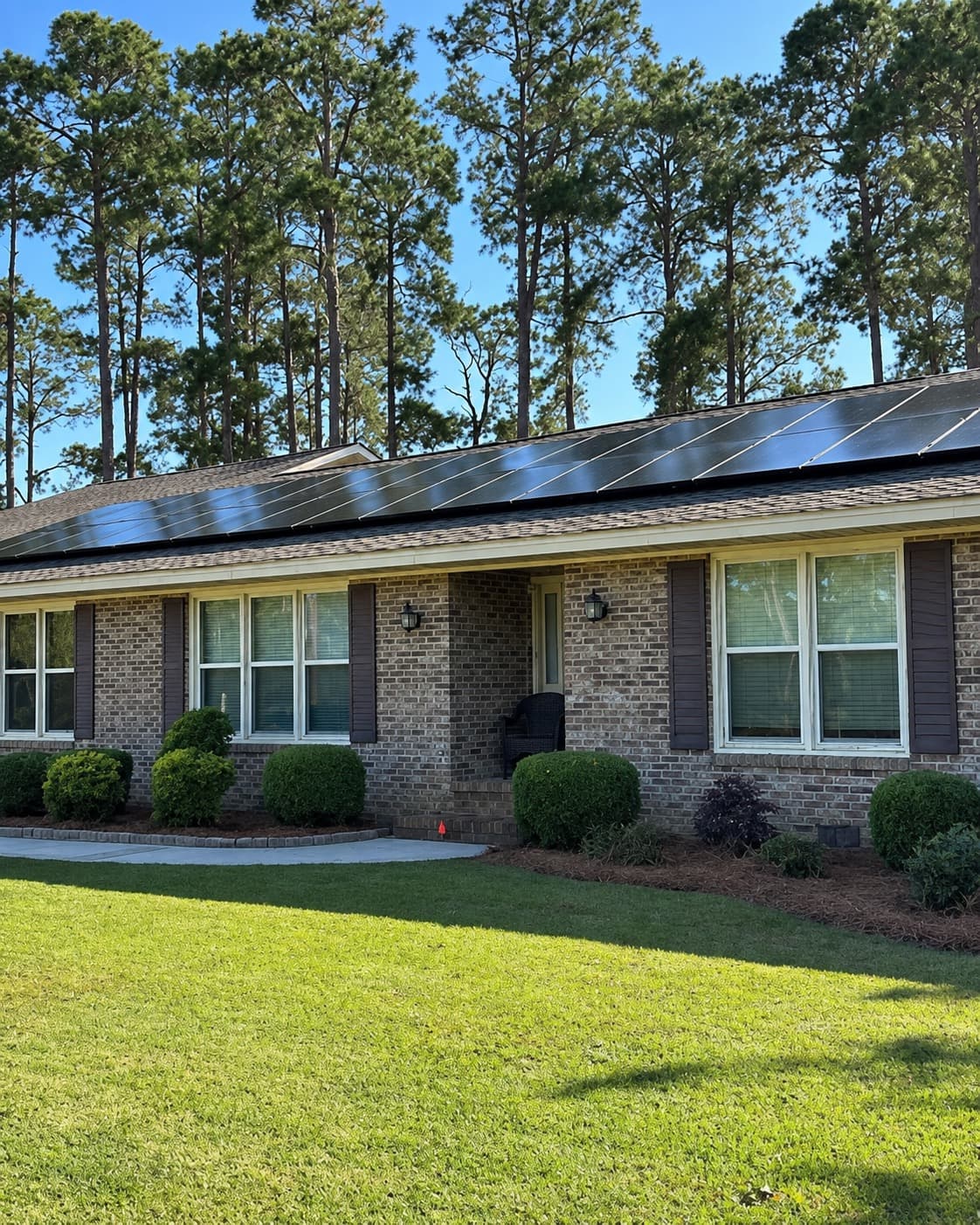 Roof and solar project work in progress